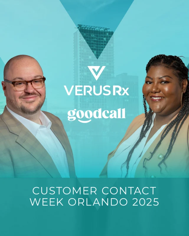 VerusRx and GoodCall Participating in the CCW Convention

As part of VerusRx’s ongoing commitment to optimizing the customer experience, Robert Young, the Vice President of Member Relations, and Jamee King, the Director of Member Relations, will attend the Customer Contact Week (CCW) Convention in Orlando. This event is recognized industry-wide as one of the world's most influential customer contact conferences. This year’s theme is “Optimizing Customer Experience with AI.”

“As we shape the future of our company's customer experience,” Robert states, “it's essential to evaluate the latest trends in member engagement strategies and incorporate those that we believe will benefit our constituents. This focus is central to our company’s success and customer satisfaction. Advancements in AI are evolving nearly every day, including AI-driven chatbots, advanced analytics, and omni-channel platforms. Partnering with GoodCall to integrate cutting-edge AI capabilities into our service model has been a great opportunity.”

The senior team at VerusRx believes incorporating outcomes from real-world case studies is a vital tool. Sharing experiences is crucial for sparking new ideas. Additionally, they will explore how iterative processes and feedback loops can help the team continually measure and improve member satisfaction.

Robert concludes, “As anyone in healthcare can attest, our industry must never lose focus on human interaction. Building a customer-first culture is at the core of everything we do.” 

Robert invites all convention attendees to the Exhibit Hall on Wednesday morning for a kick-off discussion with GoodCall CEO Bob Summers.

#VerusRx #GoodCall #CCW2025 #CustomerExperience #AI 
#CustomerContactWeek #CustomerFirst #Orlando #CustomerContactWeekWinter2025